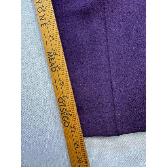 En Avance Women's Rayon Pant Suit Set Three Button Blazer Size 8 Purple - Picture 13 of 16